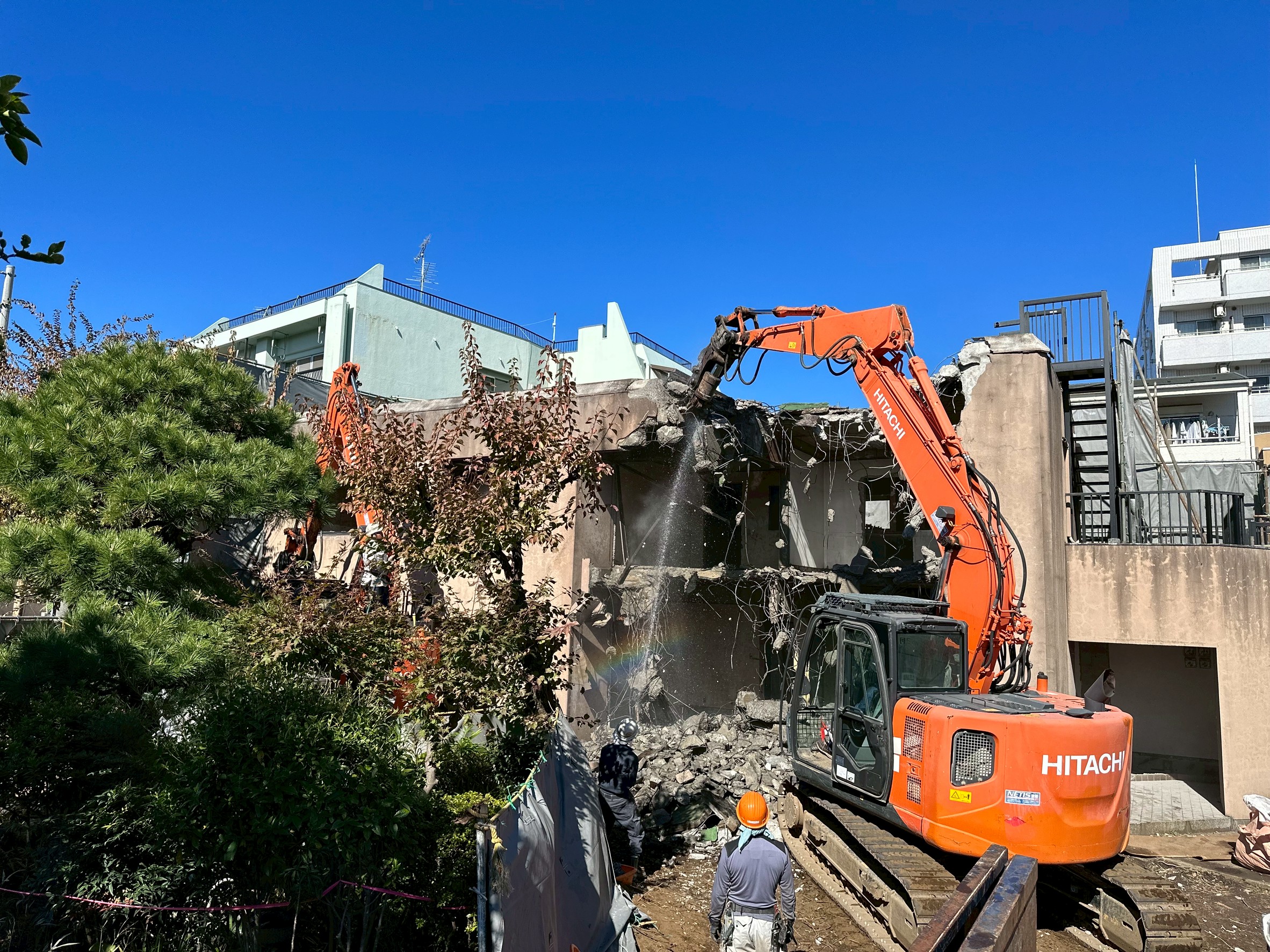 RC造2階建住宅解体工事