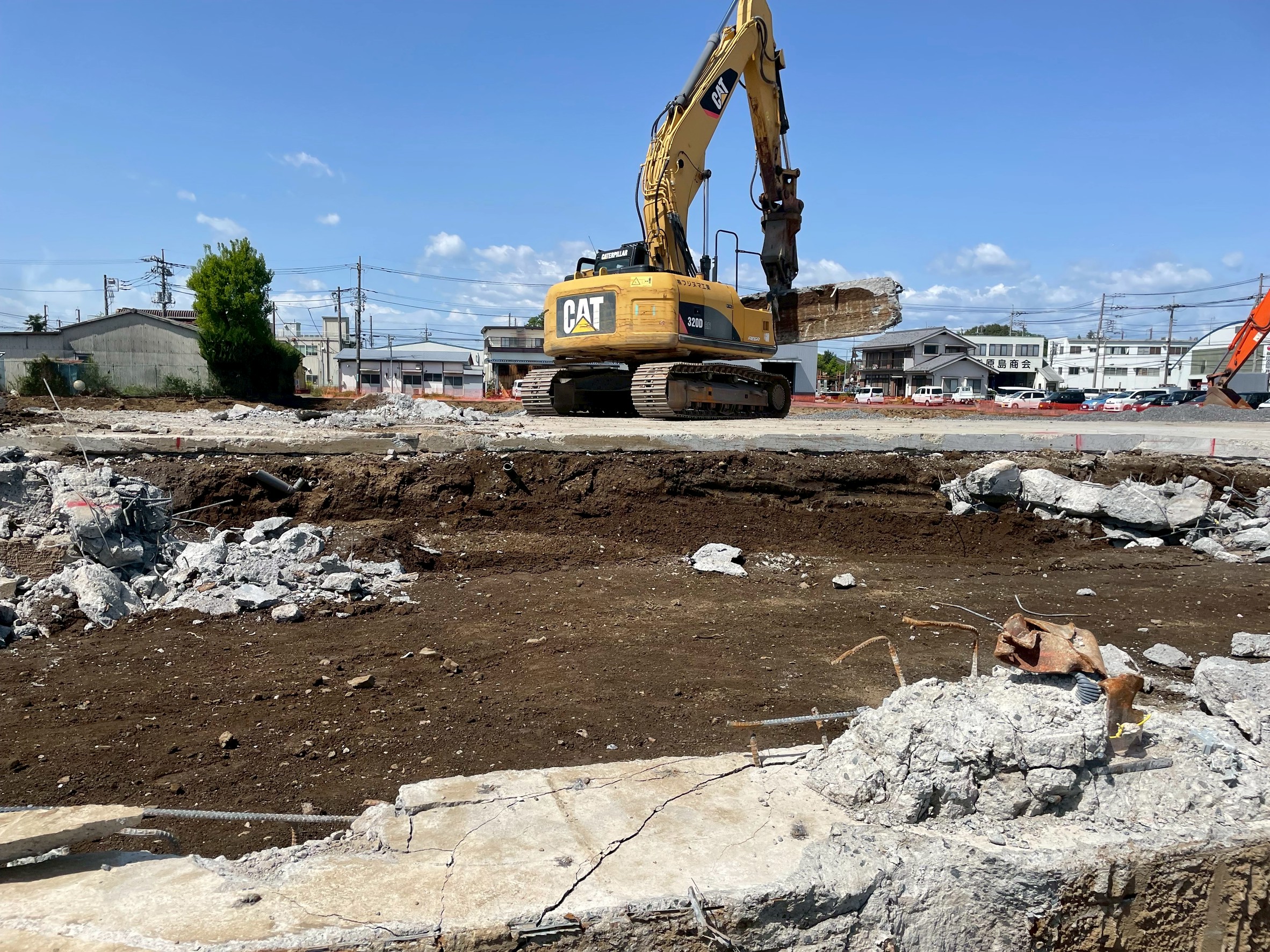 トヨタカローラ伊奈物流センター解体工事